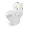 CITY โถสุขภัณฑ์แบบชิ้นเดียว รุ่น CT-2259A สีขาวลาย