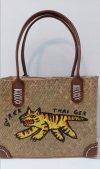 seagrass bag tiger