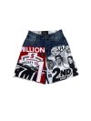 SLASHER Denim Shorts - 2nd SUCKS (S)