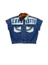 SCYTHE Denim Vest - CHARLOTTE