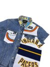 SCYTHE Denim Vest - INDIANA PACERS