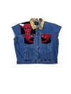 SCYTHE Denim Vest - CHICAGO BULLS