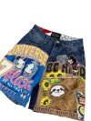 SLASHER Denim Shorts - Universe (L)
