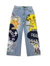 TRIGGER Pants - Garfield & Lion king