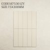 M75301ZY  Flat edge (Matt)
