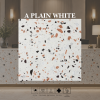 A Plain White Terrazzo