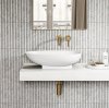 T025148-1 Stone Elongated Convex Mosaic