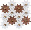 MF4 Floral Stone Mosaic