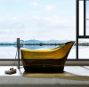 AmberFlow™ Transparent Freestanding Bathtub