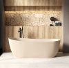AeroStone™ Deep Oval Freestanding Solid Surface Bathtub