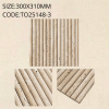 T025148-3 Stone Elongated Convex Mosaic