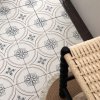 Charming Vintage Cream Floral Tiles – Sweet and Refreshing Look!