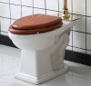 Classic WC with Solid Wood Lid