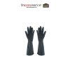 ถุงมือยาง 16 SIZE L (คู่) สีดำ STRONGMAN