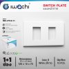 IWACHI  แผงหน้ากาก 1+1 ช่อง