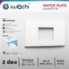 IWACHI แผงหน้ากาก 2 ช่อง