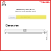 Toshiba หลอดนีออน LED T8 Deep Yellow 8-14W สำหรับไล่แมลง