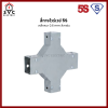 SIM Wireway 5S สี่ทาง 5SXS รางไวร์เวย์เหล็ก 0.6mm สีเทาย่น มี 6 ขนาด