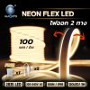 ไฟท่อขุ่น LED 2835 IWACHI 220V 100M ขนาด 16x8mm ไฟออก 2 ด้าน 120P