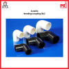 PRI ข้อต่อโค้ง Bending Coupling (EC) ขนาด 16-32mm สีขาวและดำ