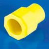 ข้อต่อท่อเข้ากล่อง (Type C) Connector สีเหลือง แบรนด์ PRI