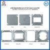 Square Box Cover 4"x4" Special Thickness Branded SC