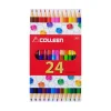 สีไม้ยาว 12แท่ง 24สี COLLEEN #787