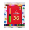 สีไม้ยาว 18แท่ง 36สี COLLEEN #787