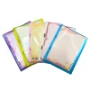 แฟ้ม ORCA เจาะพลาสติก10ไส้ มีซองหน้า A4 เคลียร์โฮลเดอร์