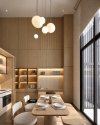 โต๊ะรับประทานอาหารริมหน้าต่าง — Shush Condo
