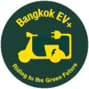 bangkok ev+ logo bangkok ev+ logo