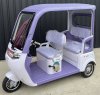 e-_tricycle-J50-purple-white-left-front-view e-_tricycle-J50-purple-white-left-front-view