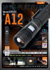 ไฟฉาย Supfire รุ่น A12 (K0350) ดำ -_-