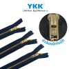 YKK ซิปฟันทองเหลือง หัวล็ออัตโนมัติ