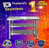 Stainless table//โต๊ะสแตนเลส 3 ชั้น เกรด 304 แข็งแรง  ขนาด 120*60*80//120*70*80//120*80*80
