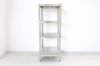 ชั้นวางของสแตเลส แบบตั้งพื้น 4 ชั้น เกรด 201//Stainless steel shelf  แข็งแรงทนทาน รับประกันคุณภาพจากประเทศเกาหลี