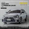 TOYOTA YARIS ATIV, 1.2 PREMIUM LUXURY ปี 2023 สีเทา โฉม ปี22-ปัจจุบัน
