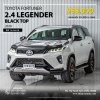 TOYOTA FORTUNER, 2.4 LEGENDER BLACK TOP ปี 2020 สีขาว ดำ โฉม ปี15-ปัจจุบัน
