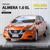 NISSAN ALMERA, 1.0 EL ปี 2021 สีส้มโฉม ปี19-ปัจจุบัน