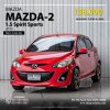 MAZDA-2 1.5 Spirit Sports ปี 2013 สีแดง โฉม ปี09-14 5Dr