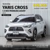 TOYOTA YARIS CROSS, 1.5 HEV PREMIUM LUXURY ปี 2024 สีขาว ดำ โฉม ปี23-ปัจจุบัน