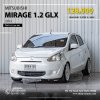 MITSUBISHI MIRAGE, 1.2 GLX 2013 สีขาว โฉม ปี12-ปัจจุบัน