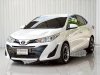 TOYOTA YARIS ATIV, 1.2 ENTRY ปี 2019 โฉม ปี17-22เกียร์ **Auto รถบ้านประหยัดน้ำมัน เบนซิน สีขาว ไมล์เพียง 84,662 km.