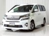 Toyota VELLFIRE 2.4 Hybrid E-Four ปี 2012 โฉม ปี08-14 สีขาว AUTO เบนซิน + ไฟฟ้า ไมล์เพียง 214,578 km.