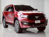 FORD EVEREST, 2.0 BI-TURBO 4WD TITANIUM PLUS ปี 2019 (VAT) โฉม ปี15-22 เกียร์ AUTO ดีเซล สีแดง รถบ้านพร้อมใช้งาน ไมล์เพียง 202,395 km.