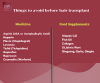 Things to Avoid Before Hair Transplant at D-Hair Center Bangkok  Things to Avoid Before Hair Transplant at D-Hair Center Bangkok