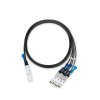 ETQSFP01S-DAC-4SFP+: 40G QSFP+ To 4 X 10G SFP+ Passive Cable Length 1M.