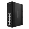 ETN9075-8PGT: Industrial L2 Managed PoE Switch 8x Gigabit PoE IP40 DIN-Rail