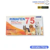 [แพ็คสุดคุ้ม] Rimafen 75mg (Carprofen) | ยาแก้ปวดแก้อักเสบ ลดบวมสำหรับสุนัข