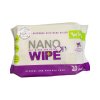 Nano Wipe ทิชชู่เปียกทำความสะอาดสำหรับสัตว์เลี้ยง อ่อนโยน ไม่มีแอลกกอฮอล์และพาราเบน 20 แผ่น